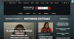Desktop Screenshot of maximusproject.org